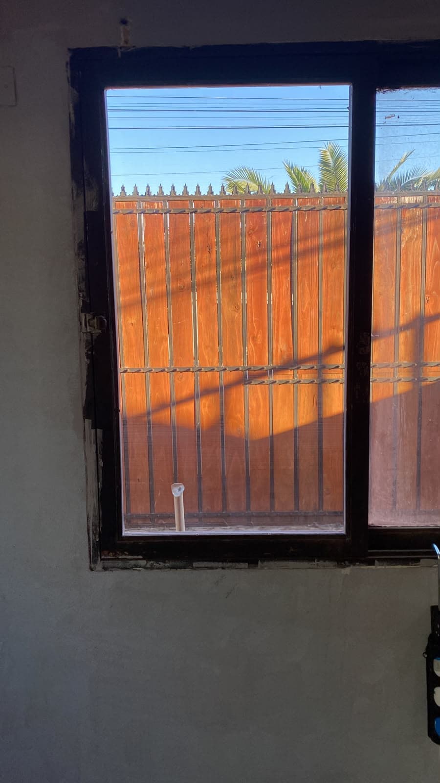 Ventana corredera instalada en departamento